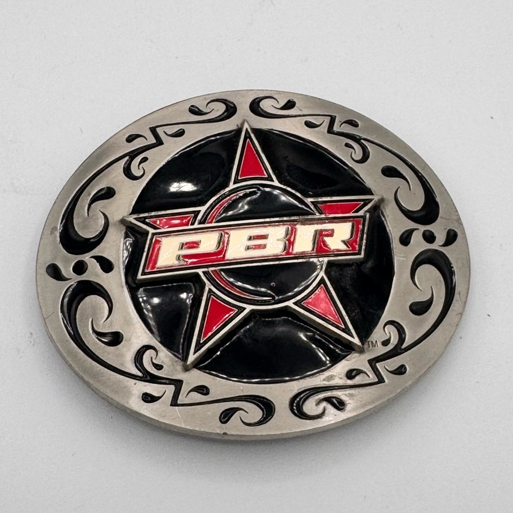 2004 PBR Professional Bull Riders Belt Buckle — Western Rodeo Collectible